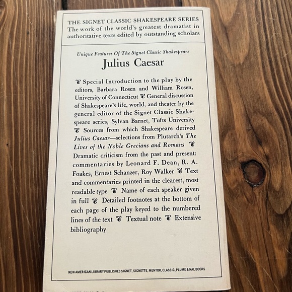 1963, Tragedy of Julius Caesar, Shakespeare - Picture 2 of 2